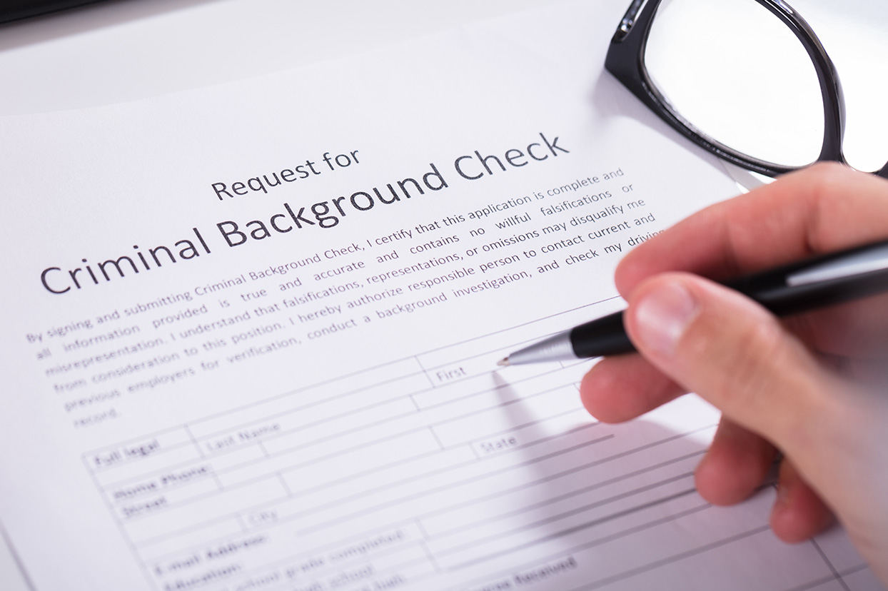 Criminal Check / Police verification